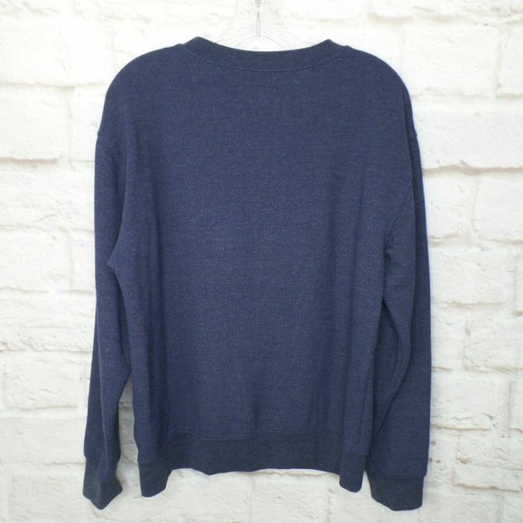 Disneyland Resort Mickey Mouse Compass Sweatshirt Men's Small Blue EUC - Picture 4 of 7